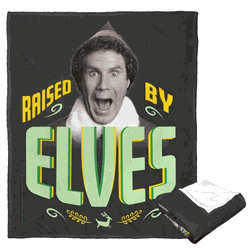 Warner Bros. Elf Human Among Elves Silk Touch Throw Blanket 50x60 Inches