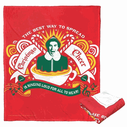 Warner Bros. Elf Sing Silk Touch Throw Blanket 50x60 Inches