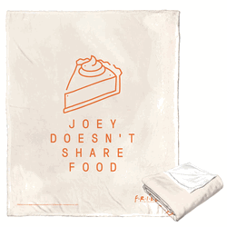 Warner Bros. Friends Joey Doesn't  Share Silk Touch Throw Blanket 50x60 Inches
