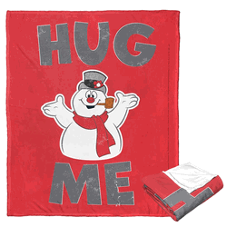 Warner Bros. Frosty the Snowman Hug Me Silk Touch Throw Blanket 50x60 Inches