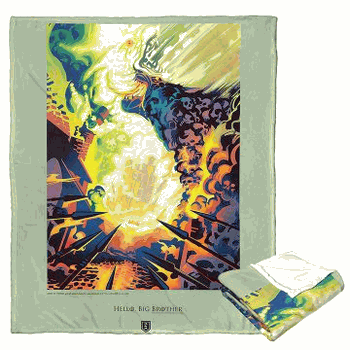 Warner Bros. Game Of Thrones Hello Big Brother Silk Touch Throw Blanket 50x60 Inches