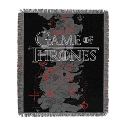 Warner Bros. Game Of Thrones Seven Kingdoms Woven Tapestry Wall Hanging 48x60 Inches