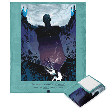 Warner Bros. Game Of Thrones The Long Night Silk Touch Throw Blanket 50x60 Inches