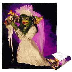 Warner Bros. Gremlins Gremlin Bride Silk Touch Throw Blanket 50x60 Inches