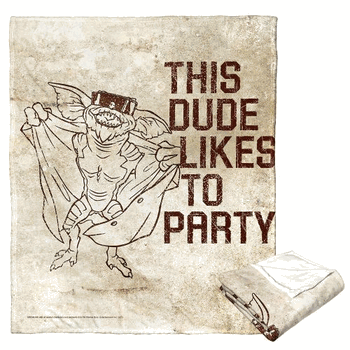 Warner Bros. Gremlins Party Animal Silk Touch Throw Blanket 50x60 Inches