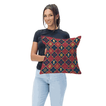 Warner Bros. Harry Potter Butterbeer Pattern Throw Pillow