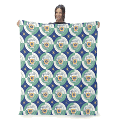 Warner Bros. Harry Potter Butterbeer Repeat Silk Touch Sherpa Throw Blanket 50X60 Inches