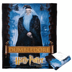 Warner Bros. Harry Potter Dumbledore Silk Touch Throw Blanket 50x60 Inches