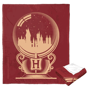Warner Bros. Harry Potter Snowglobe Silk Touch Throw Blanket 50x60 Inches