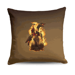 Warner Bros. House of the Dragon Fire and Blood Reigns Throw Pillow 18X18 Inches