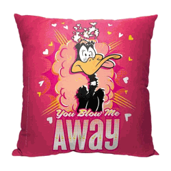 Warner Bros. Looney Tunes Blown Away Throw Pillow 18x18 Inches