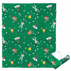 Warner Bros. Looney Tunes Looney Lights Silk Touch Throw Blanket 50x60 Inches