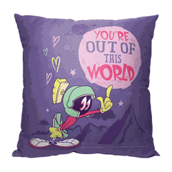 Warner Bros. Looney Tunes Outta This World Throw Pillow 18x18 Inches