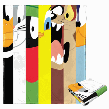 Warner Bros. Looney Tunes Technicolor Tunes Silk Touch Throw Blanket 50x60 Inches