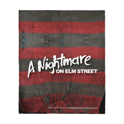 Warner Bros. Nightmare on Elm Street Sweater Silk Touch Throw Blanket 40X50 Inches