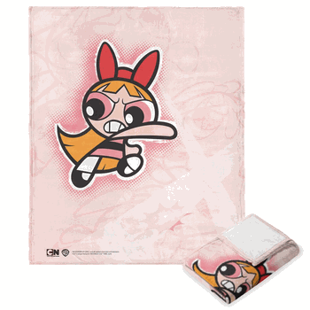 Warner Bros. Powerpuff Girls Blossom Battle Silk Touch Blanket 40x50 Inches