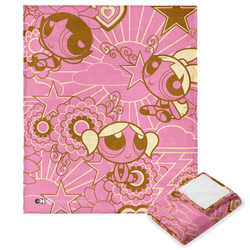 Warner Bros. Powerpuff Girls Top Crime Fighters Silk Touch Blanket 40x50 Inches