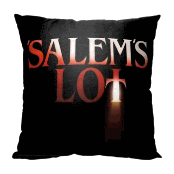 Warner Bros. Salems Lot Title Throw Pillow 18x18 Inches