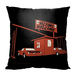 Warner Bros. Salems Lot Victims Welcome Throw Pillow 18x18 Inches