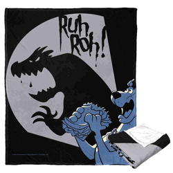 Warner Bros. Scooby-Doo Monsterous Shadow Silk Touch Throw Blanket 50x60 Inches