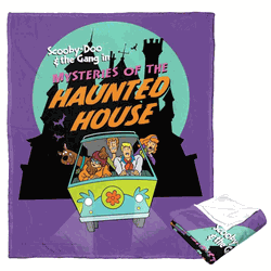 Warner Bros. Scooby-Doo Mysteries Of The Haunted House Silk Touch Throw Blanket 50x60 Inches