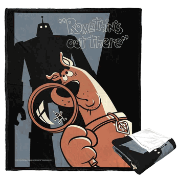 Warner Bros. Scooby-Doo Somethings Out There Silk Touch Throw Blanket 50x60 Inches