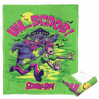 Warner Bros. Scooby-Doo Uh Scoob Where Are You Silk Touch Throw Blanket 50x60 Inches