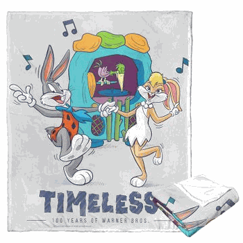 Warner Bros. WB 100 Timeless Silk Touch Throw Blanket 50x60 Inches