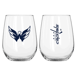 Washington Capitals 16oz Gameday Curved Beverage Glass