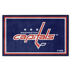 Washington Capitals 4ft. x 6ft. Plush Area Rug