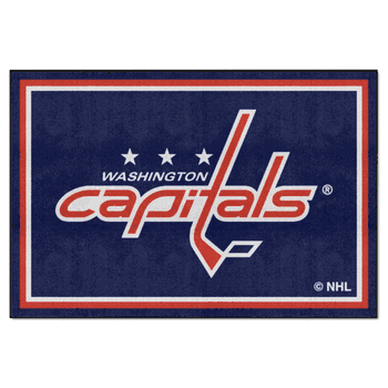 Washington Capitals 5ft. x 8 ft. Plush Area Rug