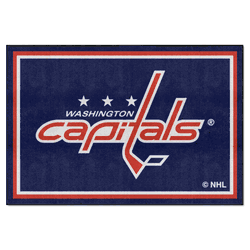 Washington Capitals 5ft. x 8 ft. Plush Area Rug