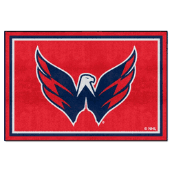 Washington Capitals 5ft. x 8 ft. Plush Area Rug