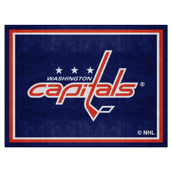 Washington Capitals 8ft. x 10 ft. Plush Area Rug