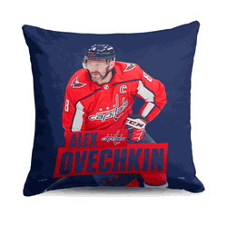 Washington Capitals Alex Ovechkin NHL Throw Pillow 18X18 Inches