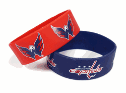 Washington Capitals Bracelets - 2 Pack Wide