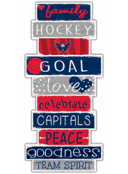 Washington Capitals Celebrations Stack 24" Sign