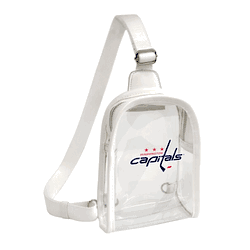 Washington Capitals Clear Mini Sling Stadium Bag