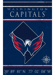 Washington Capitals Coordinates 17x26