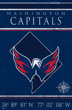 Washington Capitals Coordinates 17x26