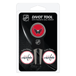 Washington Capitals Divot Tool Pack - Signature tool w/ 3 markers