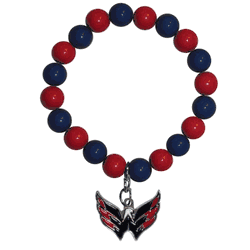 Washington Capitals Fan Bead Bracelet