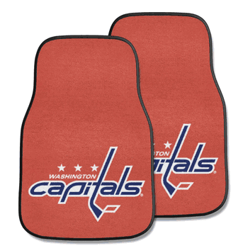 Washington Capitals Front Carpet Car Mat Set - 2 Pieces