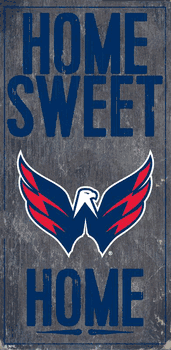 Washington Capitals Home Home Sweet Home 6x12