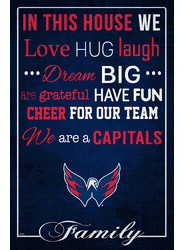 Washington Capitals In This House 17x26