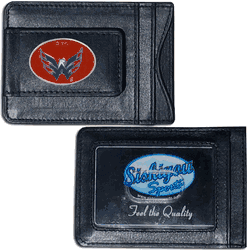 Washington Capitals Leather Cash & Cardholder