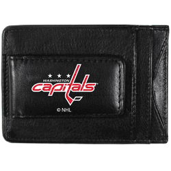 Washington Capitals Logo Leather Cash and Cardholder