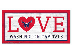 Washington Capitals Love 6x12 Sign