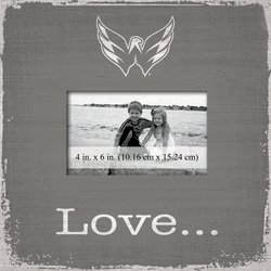 Washington Capitals Love Picture Frame