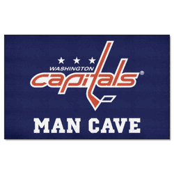 Washington Capitals Man Cave Ulti-Mat Rug - 5ft. x 8ft.